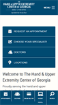 Mobile Screenshot of handcenterga.com